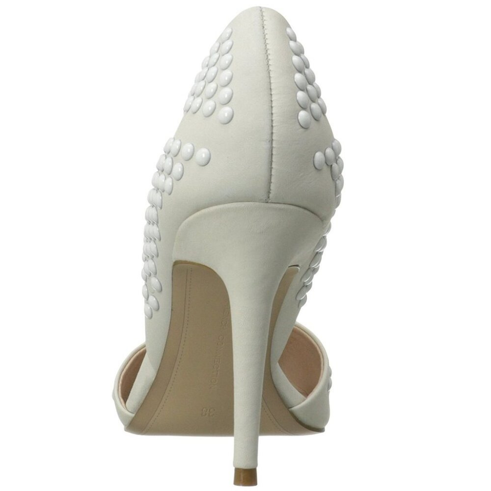 French Connection Ellis Studded Pointed Toe Pumps - Picture 6 of 7